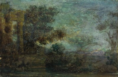 Landscape with Ruin by Unbekannt Unbekannt
